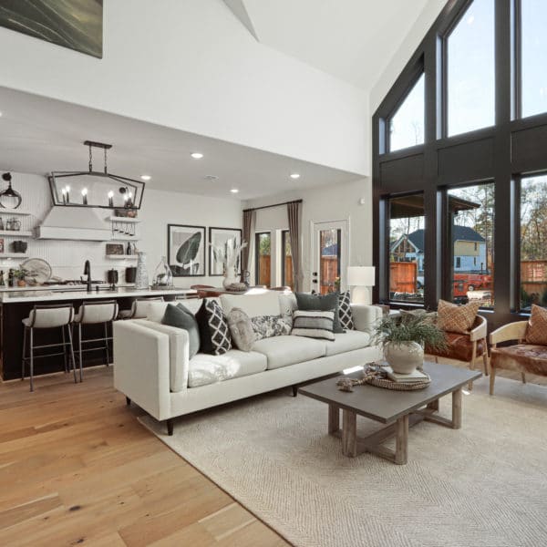 newmark model living room