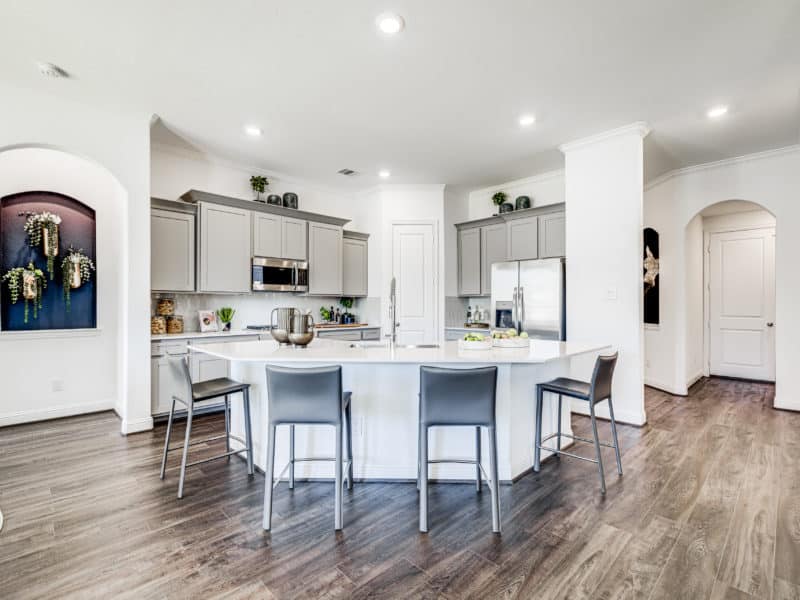 Lennar model kitchen