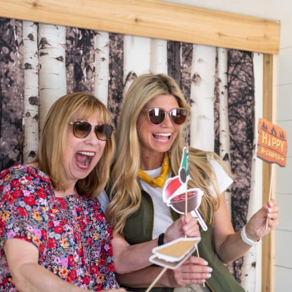 photo booth at model home summit