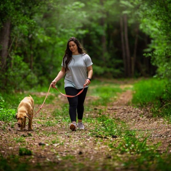 Walking the dog in The Preserve