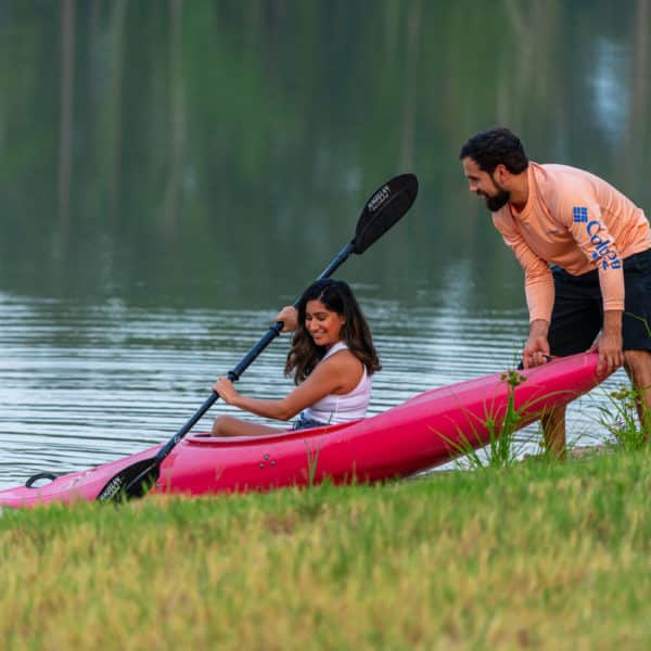 Kayaking on Mirror Lake