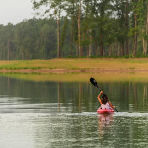 Kayaking on Mirror Lake