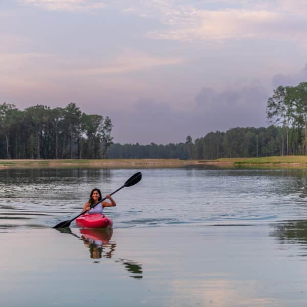 Kayaking on Mirror Lake
