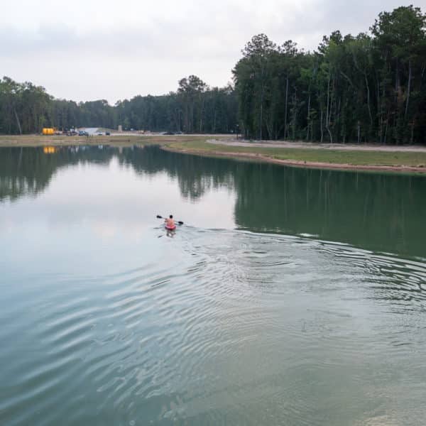 Kayaking on Mirror Lake