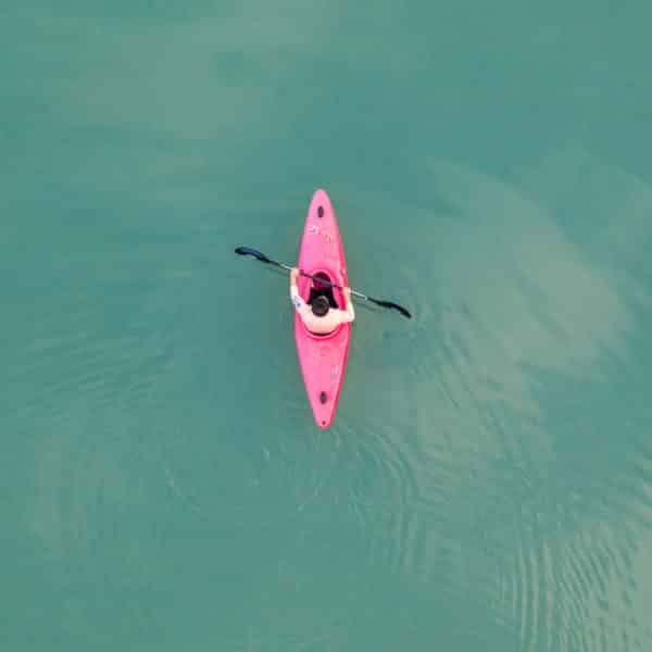 Kayaking on Mirror Lake