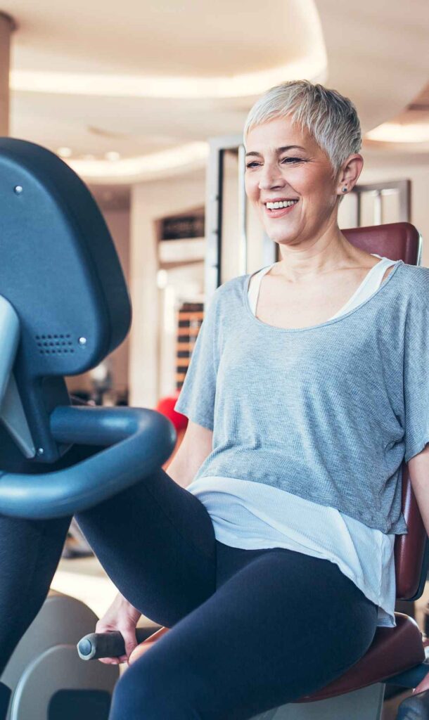 active adult community amenities - fitness center