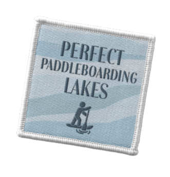 Perfect Paddleboarding Lakes Badge